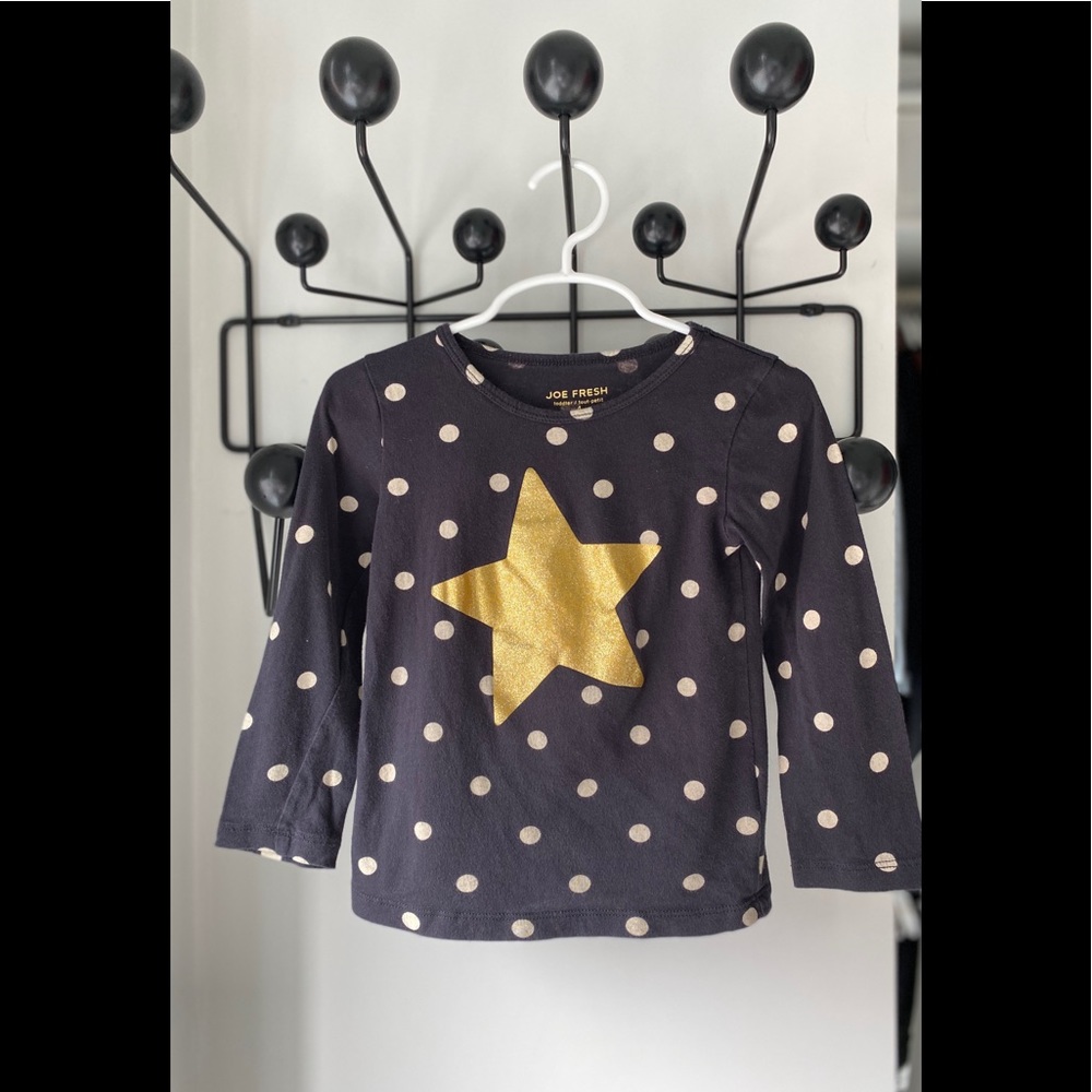 Joe Fresh long sleeve top 4T